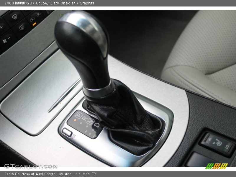 Black Obsidian / Graphite 2008 Infiniti G 37 Coupe