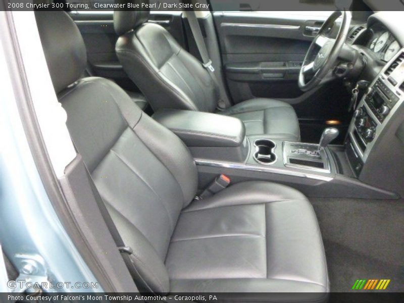 Clearwater Blue Pearl / Dark Slate Gray 2008 Chrysler 300 Touring