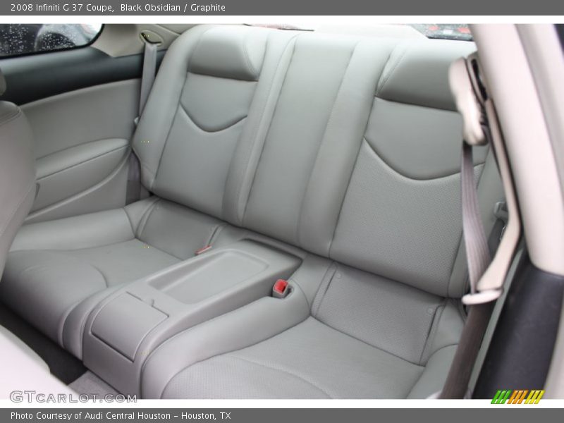 Black Obsidian / Graphite 2008 Infiniti G 37 Coupe