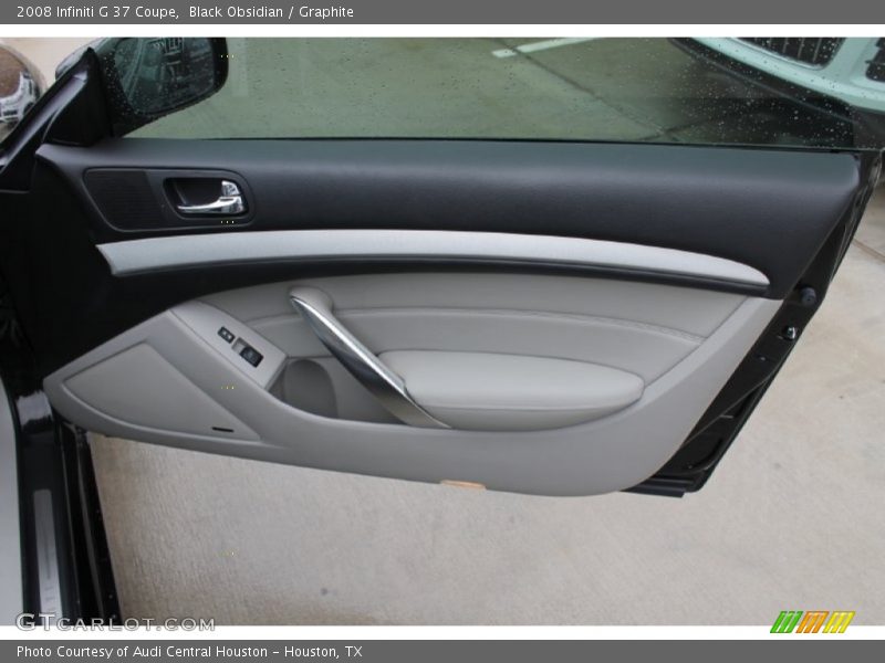 Black Obsidian / Graphite 2008 Infiniti G 37 Coupe