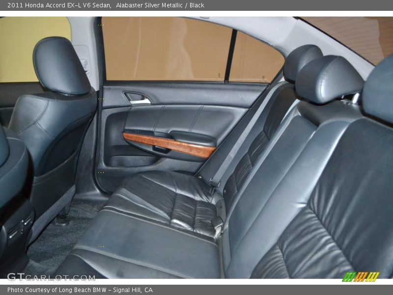 Alabaster Silver Metallic / Black 2011 Honda Accord EX-L V6 Sedan