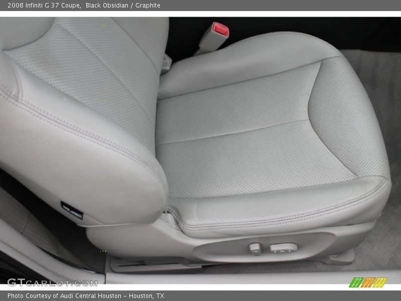 Black Obsidian / Graphite 2008 Infiniti G 37 Coupe