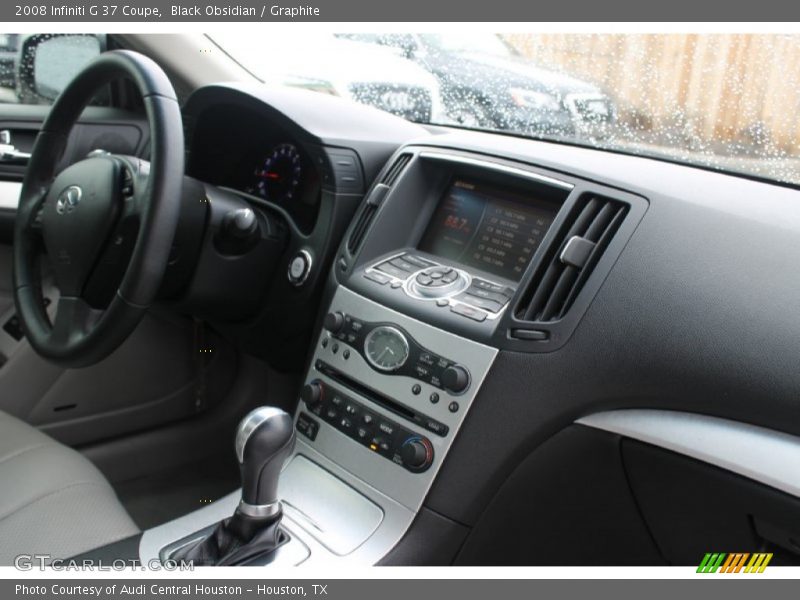 Black Obsidian / Graphite 2008 Infiniti G 37 Coupe