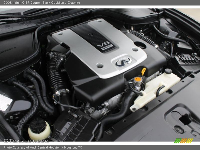 Black Obsidian / Graphite 2008 Infiniti G 37 Coupe