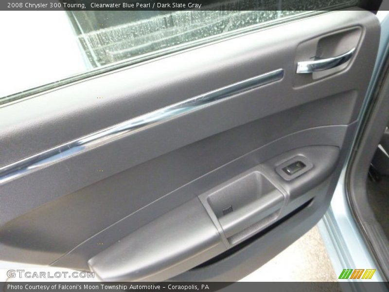 Clearwater Blue Pearl / Dark Slate Gray 2008 Chrysler 300 Touring
