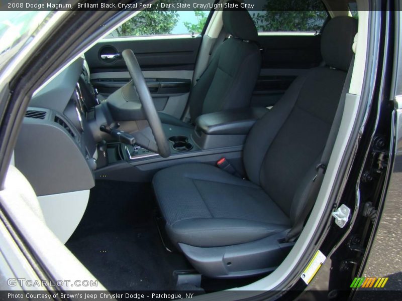 Brilliant Black Crystal Pearl / Dark Slate Gray/Light Slate Gray 2008 Dodge Magnum