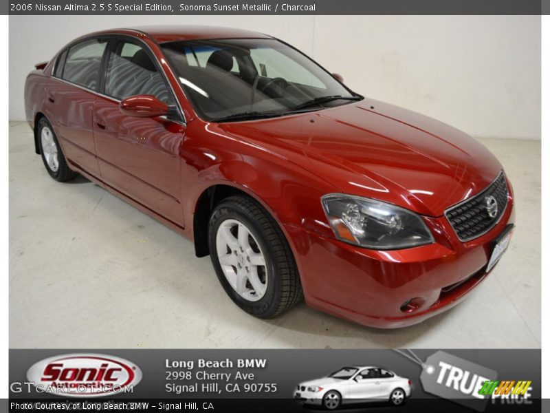 Sonoma Sunset Metallic / Charcoal 2006 Nissan Altima 2.5 S Special Edition