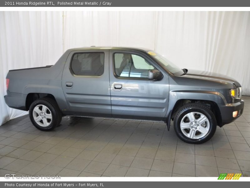 Polished Metal Metallic / Gray 2011 Honda Ridgeline RTL