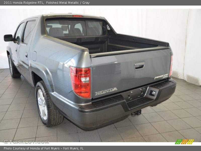 Polished Metal Metallic / Gray 2011 Honda Ridgeline RTL