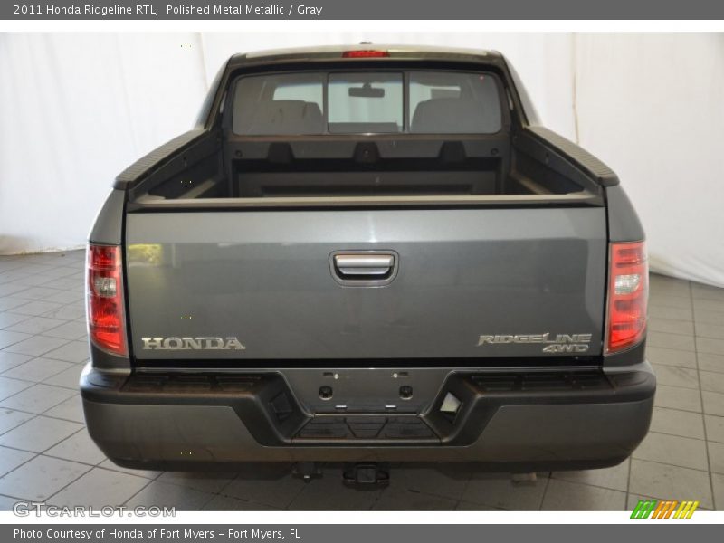 Polished Metal Metallic / Gray 2011 Honda Ridgeline RTL