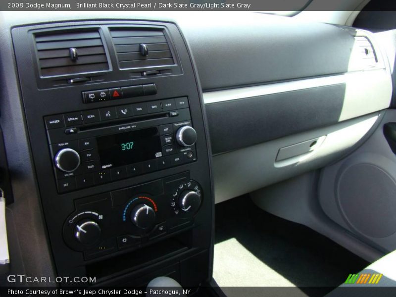Brilliant Black Crystal Pearl / Dark Slate Gray/Light Slate Gray 2008 Dodge Magnum