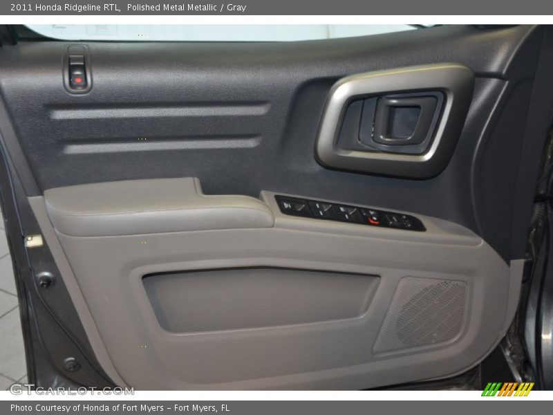 Polished Metal Metallic / Gray 2011 Honda Ridgeline RTL