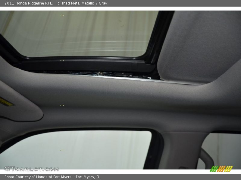 Polished Metal Metallic / Gray 2011 Honda Ridgeline RTL