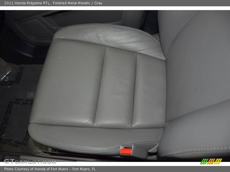 Polished Metal Metallic / Gray 2011 Honda Ridgeline RTL