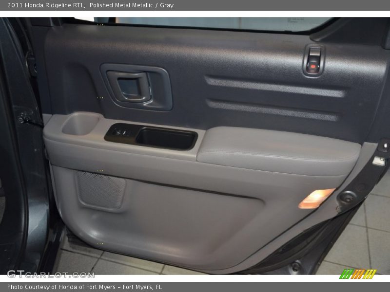 Polished Metal Metallic / Gray 2011 Honda Ridgeline RTL