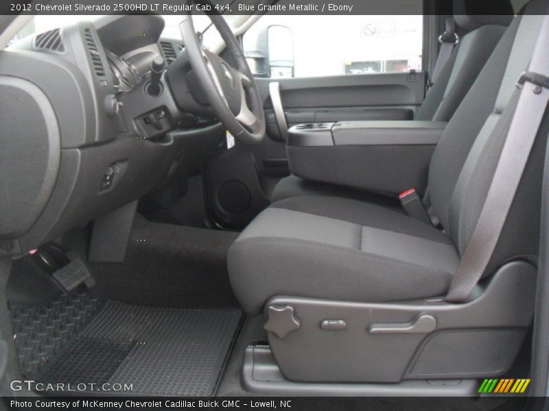 Blue Granite Metallic / Ebony 2012 Chevrolet Silverado 2500HD LT Regular Cab 4x4