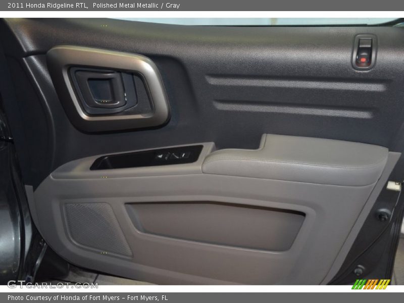 Polished Metal Metallic / Gray 2011 Honda Ridgeline RTL