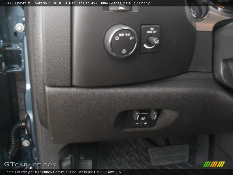 Blue Granite Metallic / Ebony 2012 Chevrolet Silverado 2500HD LT Regular Cab 4x4