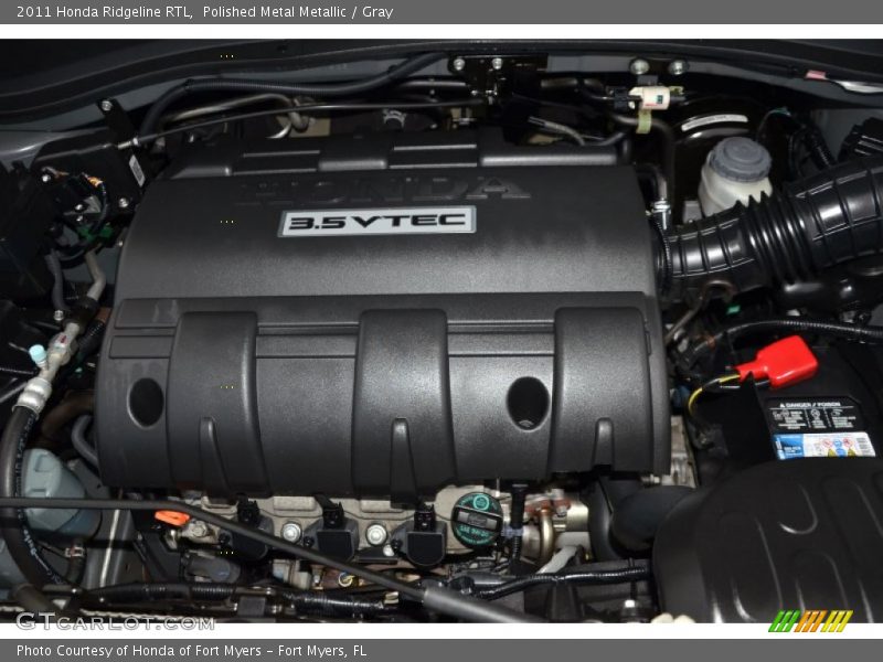 Polished Metal Metallic / Gray 2011 Honda Ridgeline RTL