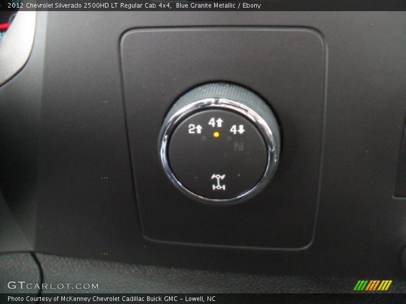 Blue Granite Metallic / Ebony 2012 Chevrolet Silverado 2500HD LT Regular Cab 4x4