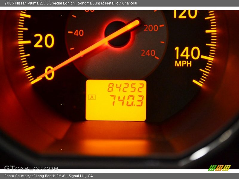 Sonoma Sunset Metallic / Charcoal 2006 Nissan Altima 2.5 S Special Edition