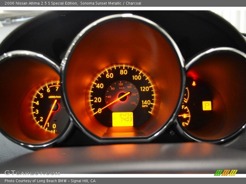 Sonoma Sunset Metallic / Charcoal 2006 Nissan Altima 2.5 S Special Edition