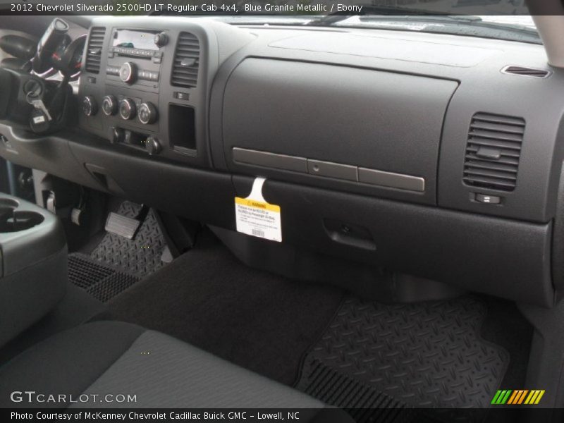 Blue Granite Metallic / Ebony 2012 Chevrolet Silverado 2500HD LT Regular Cab 4x4