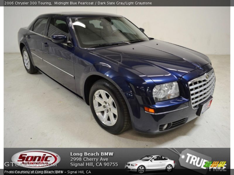 Midnight Blue Pearlcoat / Dark Slate Gray/Light Graystone 2006 Chrysler 300 Touring