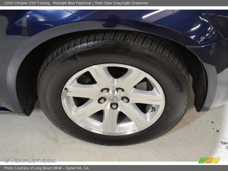 Midnight Blue Pearlcoat / Dark Slate Gray/Light Graystone 2006 Chrysler 300 Touring