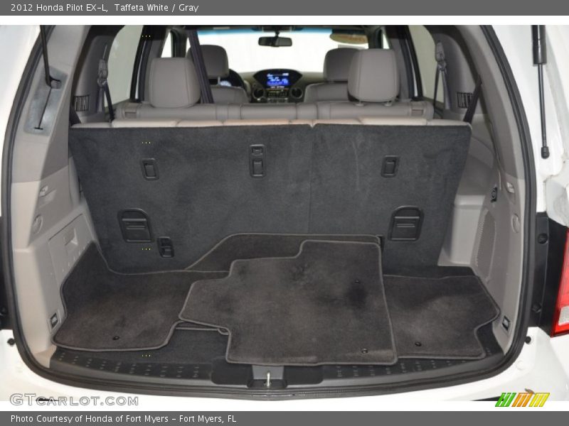 Taffeta White / Gray 2012 Honda Pilot EX-L