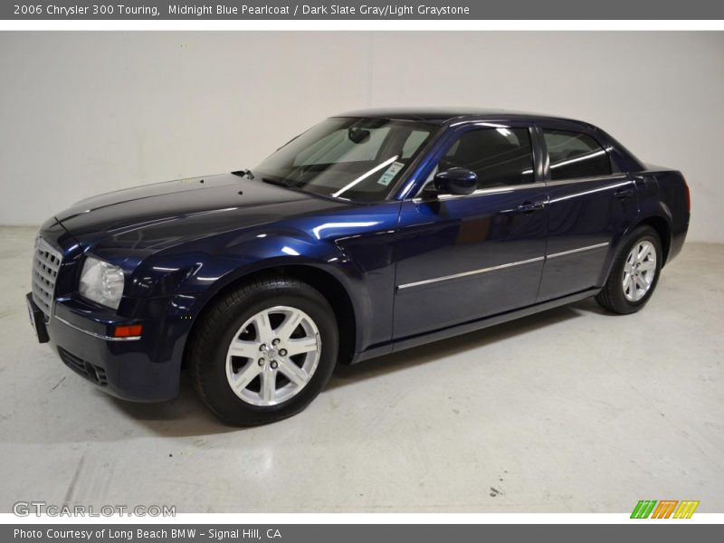 Midnight Blue Pearlcoat / Dark Slate Gray/Light Graystone 2006 Chrysler 300 Touring