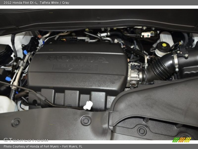 Taffeta White / Gray 2012 Honda Pilot EX-L