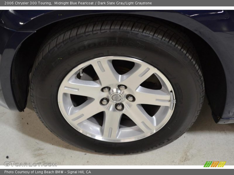 Midnight Blue Pearlcoat / Dark Slate Gray/Light Graystone 2006 Chrysler 300 Touring