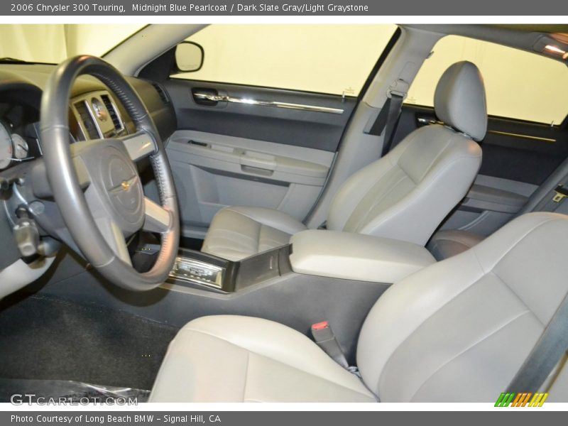 Midnight Blue Pearlcoat / Dark Slate Gray/Light Graystone 2006 Chrysler 300 Touring