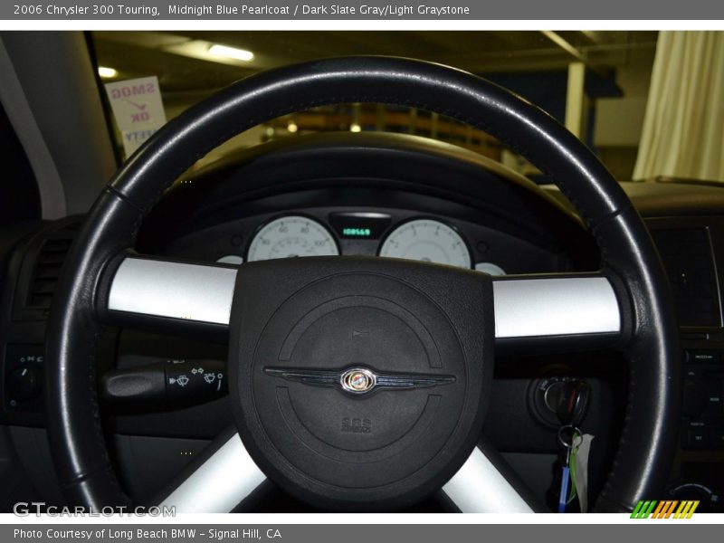 Midnight Blue Pearlcoat / Dark Slate Gray/Light Graystone 2006 Chrysler 300 Touring