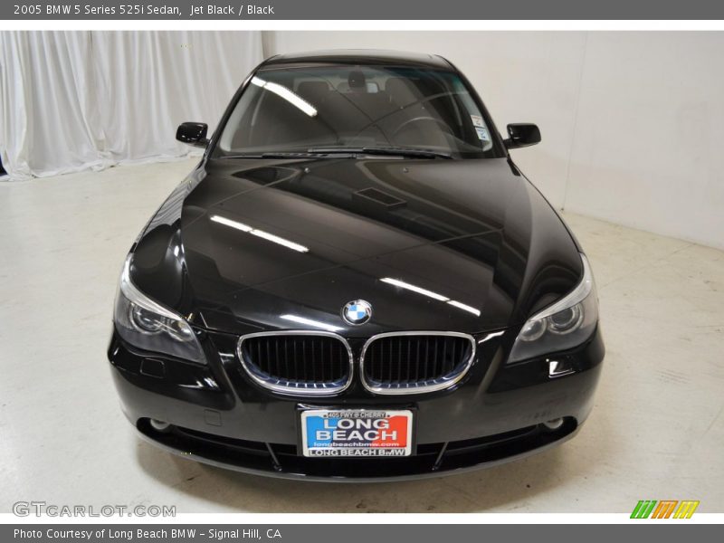 Jet Black / Black 2005 BMW 5 Series 525i Sedan