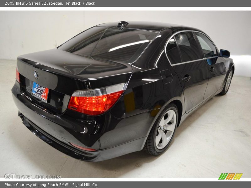 Jet Black / Black 2005 BMW 5 Series 525i Sedan