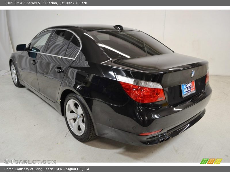 Jet Black / Black 2005 BMW 5 Series 525i Sedan