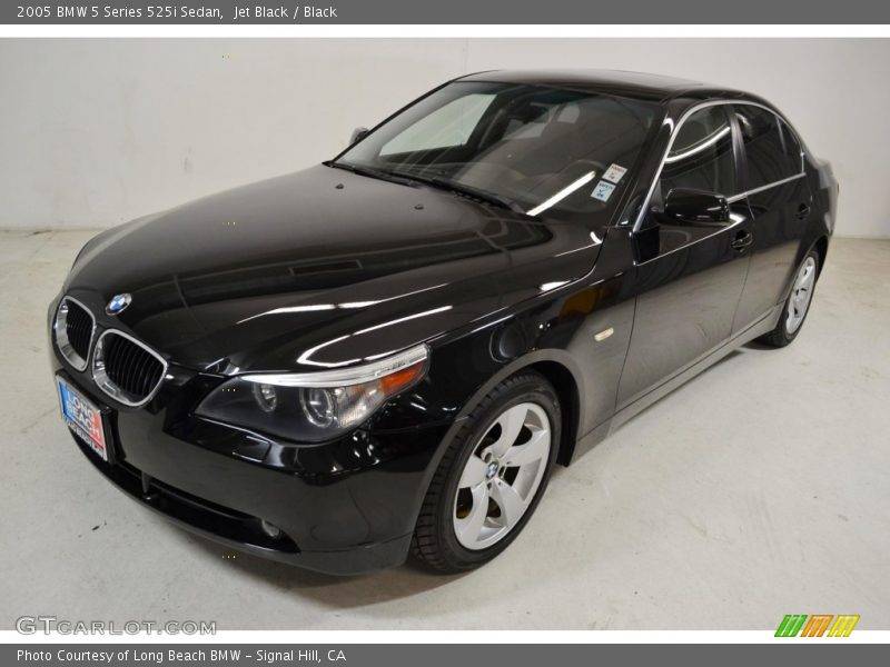 Jet Black / Black 2005 BMW 5 Series 525i Sedan