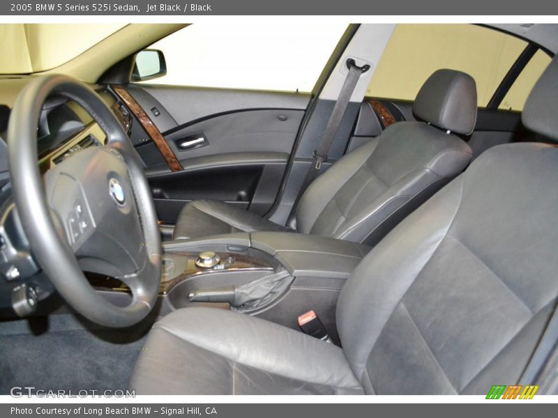 Jet Black / Black 2005 BMW 5 Series 525i Sedan