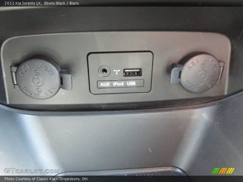 Ebony Black / Black 2011 Kia Sorento LX