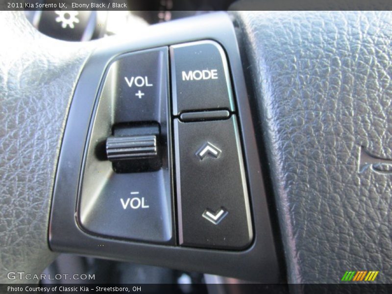 Ebony Black / Black 2011 Kia Sorento LX