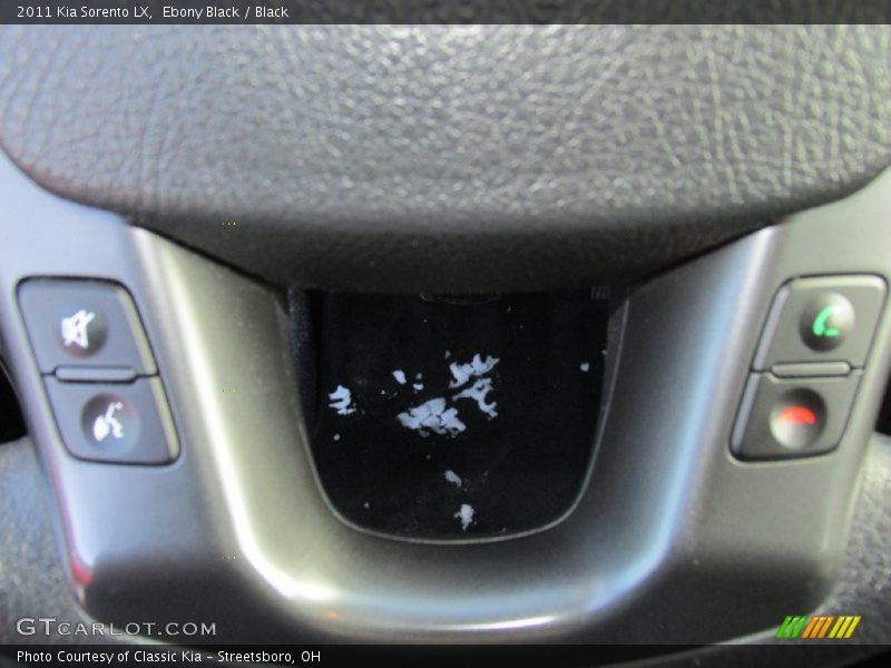 Ebony Black / Black 2011 Kia Sorento LX