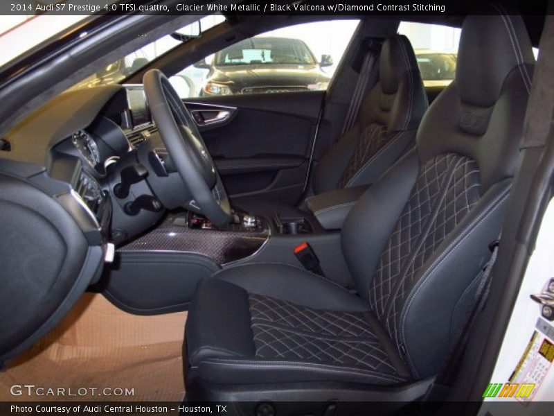 Front Seat of 2014 S7 Prestige 4.0 TFSI quattro