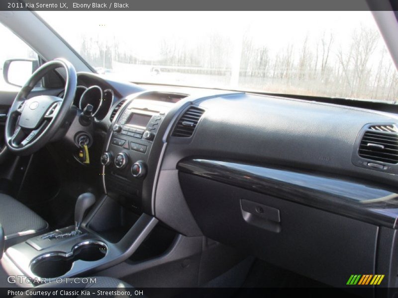 Ebony Black / Black 2011 Kia Sorento LX