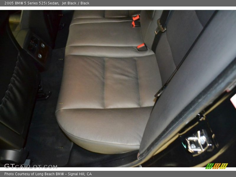Jet Black / Black 2005 BMW 5 Series 525i Sedan