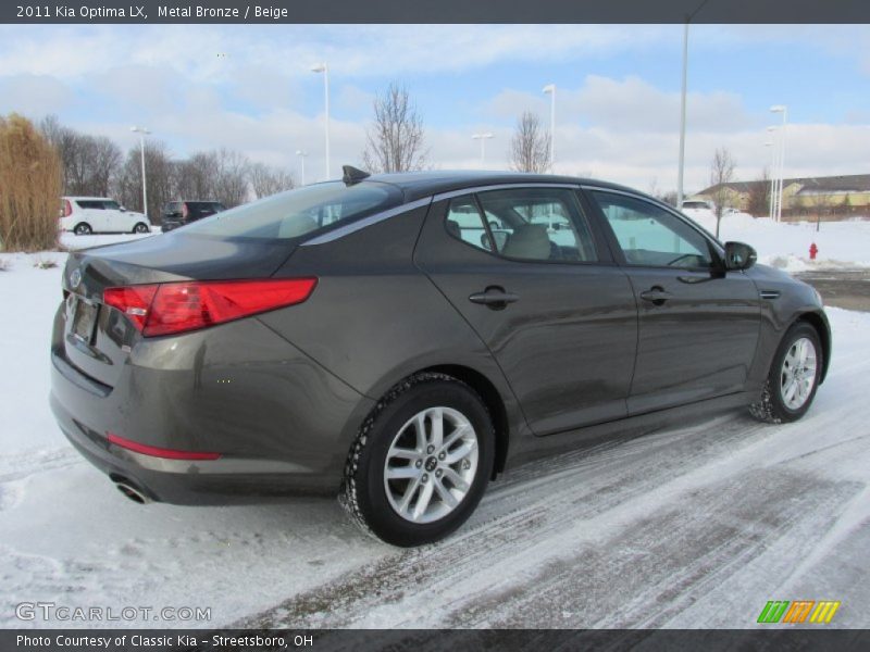Metal Bronze / Beige 2011 Kia Optima LX