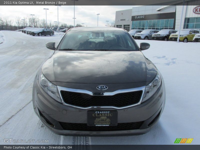 Metal Bronze / Beige 2011 Kia Optima LX