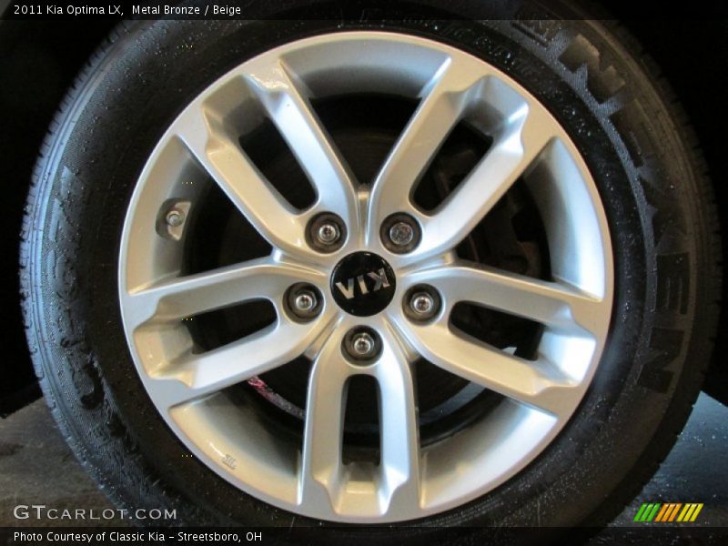 Metal Bronze / Beige 2011 Kia Optima LX