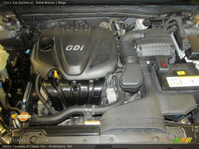Metal Bronze / Beige 2011 Kia Optima LX